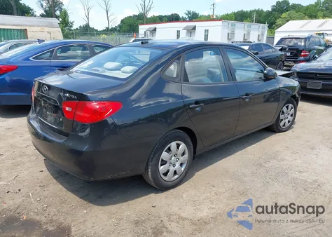 2008 Hyundai Elantra Gls/Se из США, поврежденный, VIN KMHDU46D68U460643